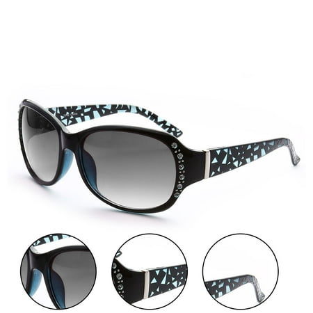 Coachella Gemstone Adorned Look Fashion Womens Sunglasses