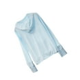 thumbnail image 2 of Qarigey Abrigo Ropa de protección solar Sudadera con capucha Chaqueta de protección solar Color sólido Resistente a los rayos UV Prendas para la parte del cuerpo Azul L, 2 of 6