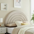 thumbnail image 2 of Headboard, Queen, Gray, Velvet, Hotel Bedroom, Modern Contemporary, HB38127, 2 of 7