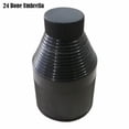 thumbnail image 4 of Waterproof Umbrella Cover, 24-Rib/16-Strand Double/Single, Black Plastic, 14MM Diameter, Lightweight & Reusable, Rainy Day Essential, 4 of 8
