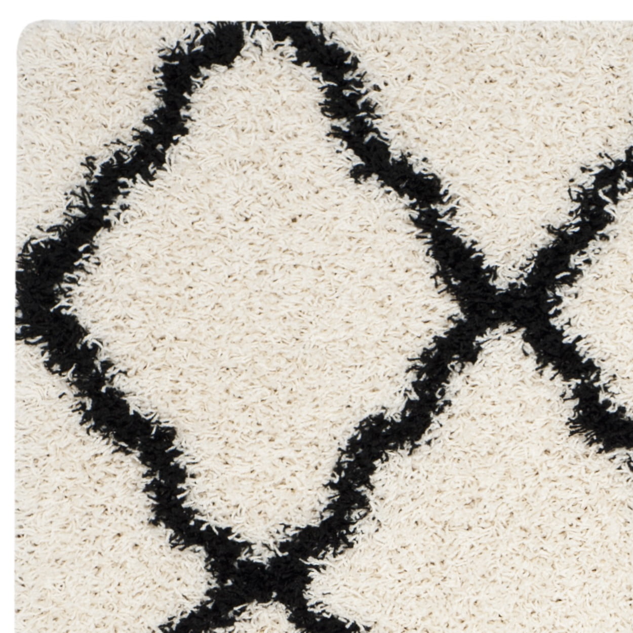 Safavieh Daley Geometric Plush Shag Area Rug or Runner