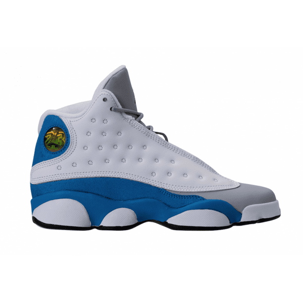 jordan 13 blue and grey