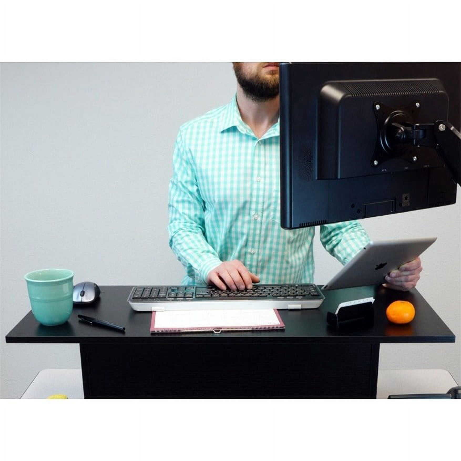 Speedy Stand Up Desk 12'' H x 36'' W Standing Desk Conversion Unit