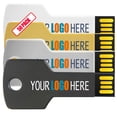 thumbnail image 1 of [Unidad flash USB] USB 3.0 JBOS con forma de llave personalizada de 8 GB (paquete de 50), 1 of 5
