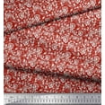 thumbnail image 3 of Soimoi Rayon Fabric Leaves & Floral Artistic Print Fabric by The Yard 56 Inch Wide, 3 of 3