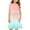 Pink, variant on Hduncf Toddler Girls Gradient Color Summer Dress Short Sleeve Crewneck A-Line Dress Fashion Comfortable Swing Pleated Dress Green 11 Years