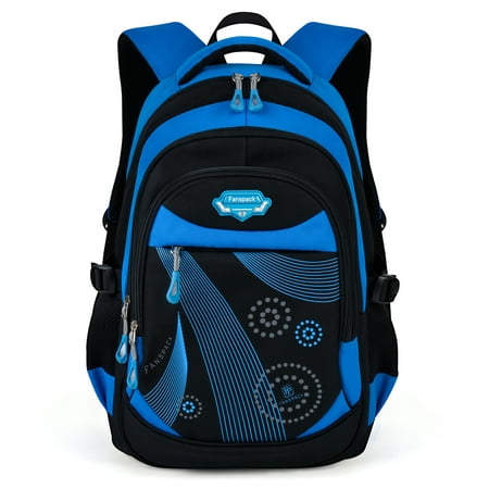 School Backpack, Coofit Breathable Mesh Large Capacity Travel Book Laptop Bag Nylon Knapsack Daypack for Girls Boys Kids College Students