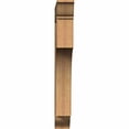 thumbnail image 2 of Ekena Millwork 6"W x 36"D x 48"H Westlake Traditional Rough Sawn Bracket, Western Red Cedar, 2 of 13