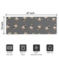 thumbnail image 5 of Cute Pug Puppies Door Rugs,Washable Non Slip Door Mats Indoor,Decorative Door Mats,Entry Mat Indoor for Entrance,Bedroom,Kitchen,Bathroom,16"x47", 5 of 6