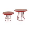 thumbnail image 4 of 2 soportes de Metal para pasteles, bandeja de almacenamiento duradera resistente multiusos, soporte para cupcakes para fiesta, tienda, ventana, Hotel, Rojo BLESIY Soporte de exhibición para pastel, 4 of 8