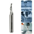 thumbnail image 2 of High Durability Steel Single Flute End Mill Router Bit For Metal And Aluminum Cutting Machining Accessories, 2 of 9