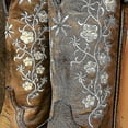 thumbnail image 2 of Botas de vaquero para mujer Botas de vaquero con punta cuadrada y pantorrilla ancha bordadas occidentales clásicas Botas de vaquero para mujer modernas, modernas y versátiles, 2 of 3