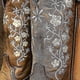 thumbnail image 2 of Botas de vaquero para mujer Botas de vaquero con punta cuadrada y pantorrilla ancha bordadas occidentales clásicas Botas de vaquero para mujer modernas, modernas y versátiles, 2 of 3