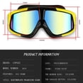 thumbnail image 2 of Adult Swim Goggles Men Women Swimming Goggles Comfortable Silicone Large Frame Swim Glasses Waterproof Anti-Fog UV Protection Swim Mask 180° Clear Vision, 2 of 7