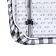 thumbnail image 4 of Vinyl Fitted Picnic Table Cover with Bench Covers  Checkered Design  Waterproof Elastic Edge 6ft Rectangle Tablecloth with Flannel Backing  for Picnic/Camping/Outdoor(30x72 in 3-Piece Set, 4 of 9