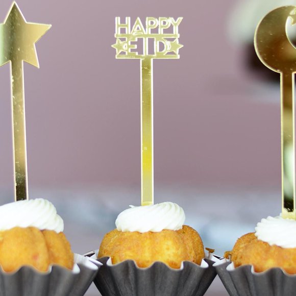 modernEID Happy Eid Acrylic stirrers/picks