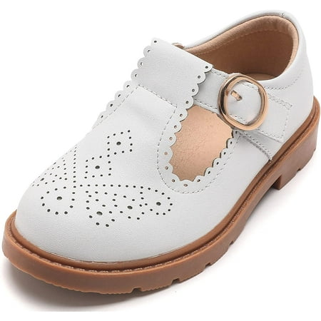 

Girls Dress Shoes Mary Jane Flats Party Wedding School Shoes (Toddler/Little Kid/Big Kid)