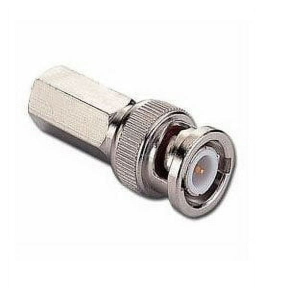 VideoSecu CCTV Surveillance 10 pcs of BNC Male Connectors Adapters for RG59 Coaxial Cable 1L5