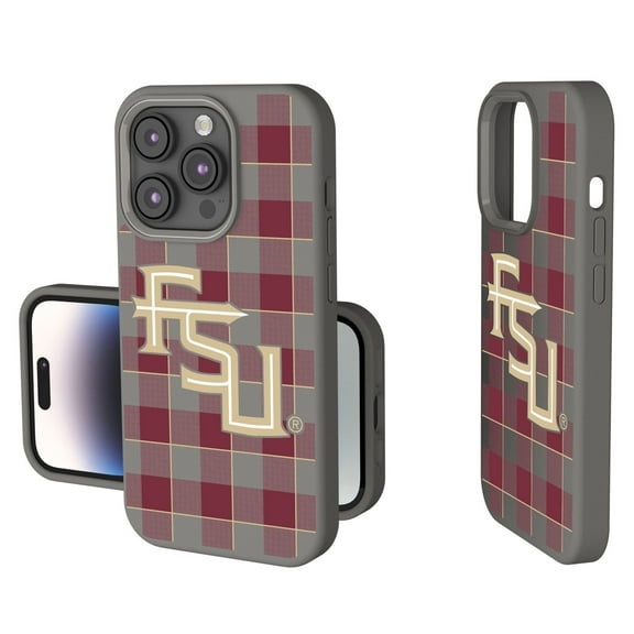 Keyscaper Florida State Seminoles Plaid Soft Touch iPhone Case