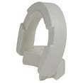 thumbnail image 2 of Drive Medical Hinged Toilet Seat Riser, White, 3.5" Height, for Standard Non-Elongated Toilets, Attaches to Toilet Bowl, Weight up to 250 lbs, 2 of 6
