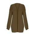 thumbnail image 3 of Women's Trendy Open Front Cardigans, Soft Knit Slouchy Sweater, Long Sleeve, Fall/Winter Outerwear, 3 of 8