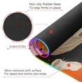 thumbnail image 4 of Fish Ink Painting Wireless Charging RGB Gaming Mouse Pad Large Keyboard Mat Rubber Base 13 Light Modes, 4 of 6