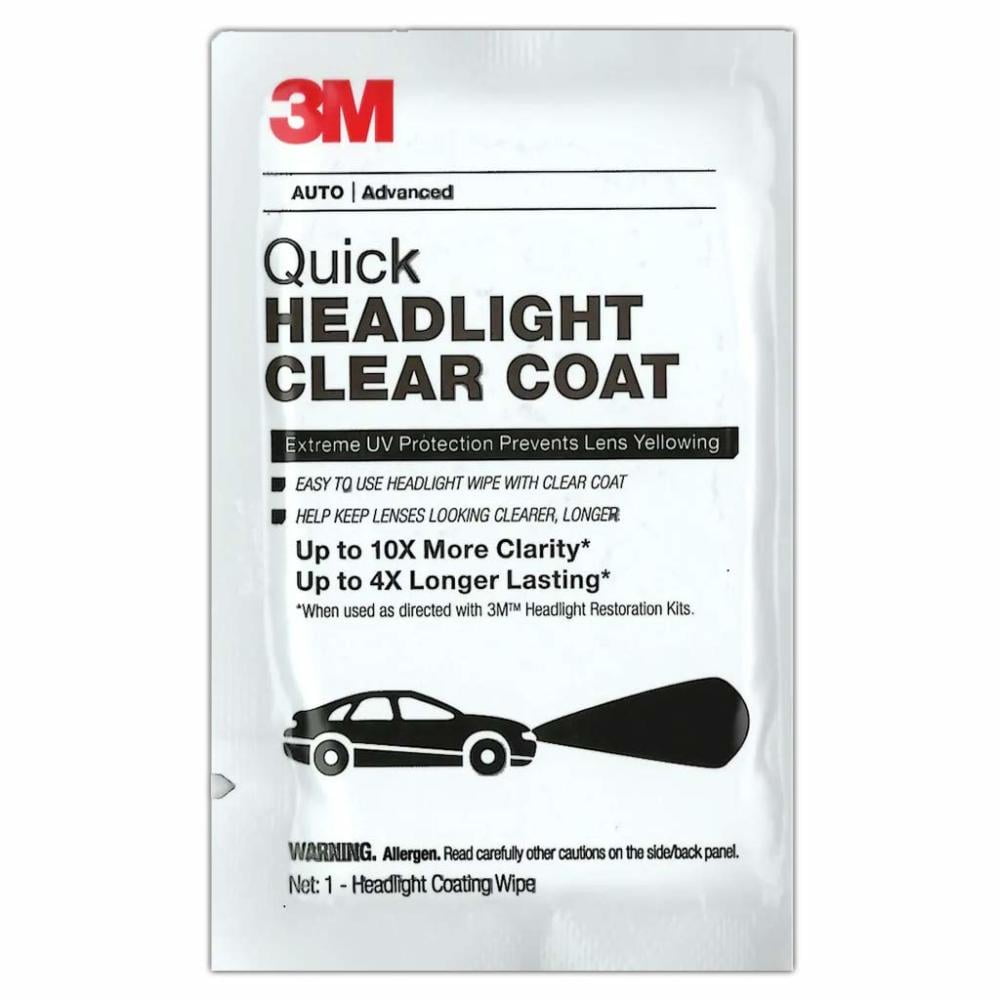 3M® 32516 - Quick Headlight Clear Coat Wipes
