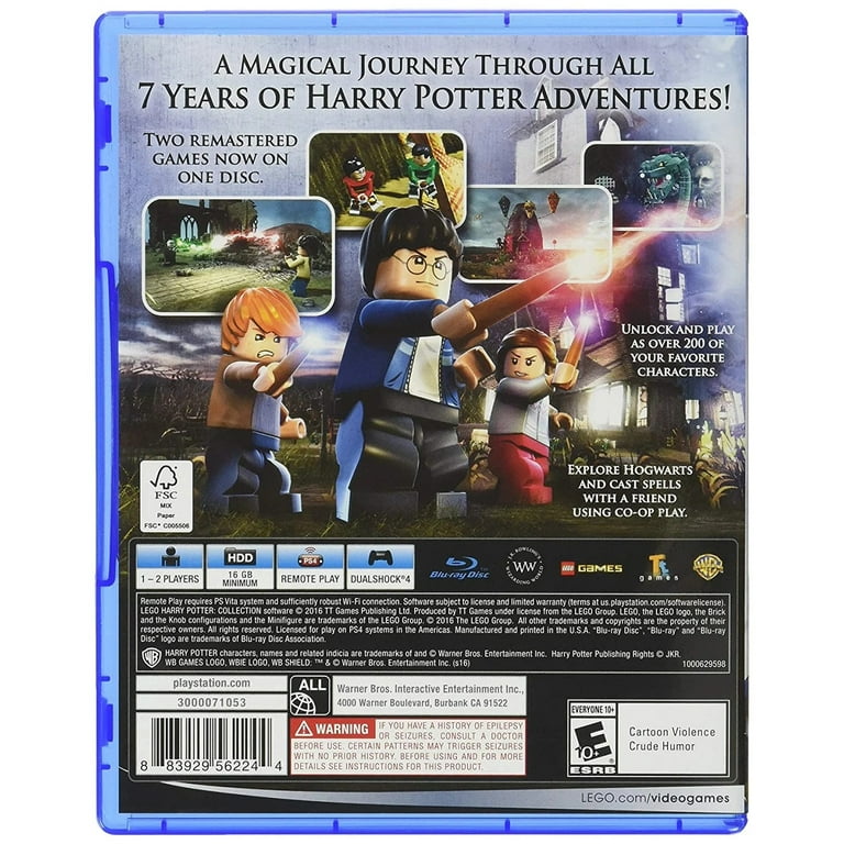 Warner Bros, LEGO Harry Potter Collection, for PS4, remastered