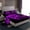 Black Purple, variant on Homewish Video Game Twin Sheet Sets 3pcs for Female Men Adults,Blue Green Twin Fitted Sheet Microfiber,Abstract Lightning Gamepads Breathable Flat Sheet,Microfiber Bedroom Decor