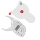 thumbnail image 4 of Calibrador De Grasa, Diseño De Bordes Redondeados Juego De Calibrador De Grasa Corporal Pantalla LCD Liviana Para Medición De Grasa, 4 of 7