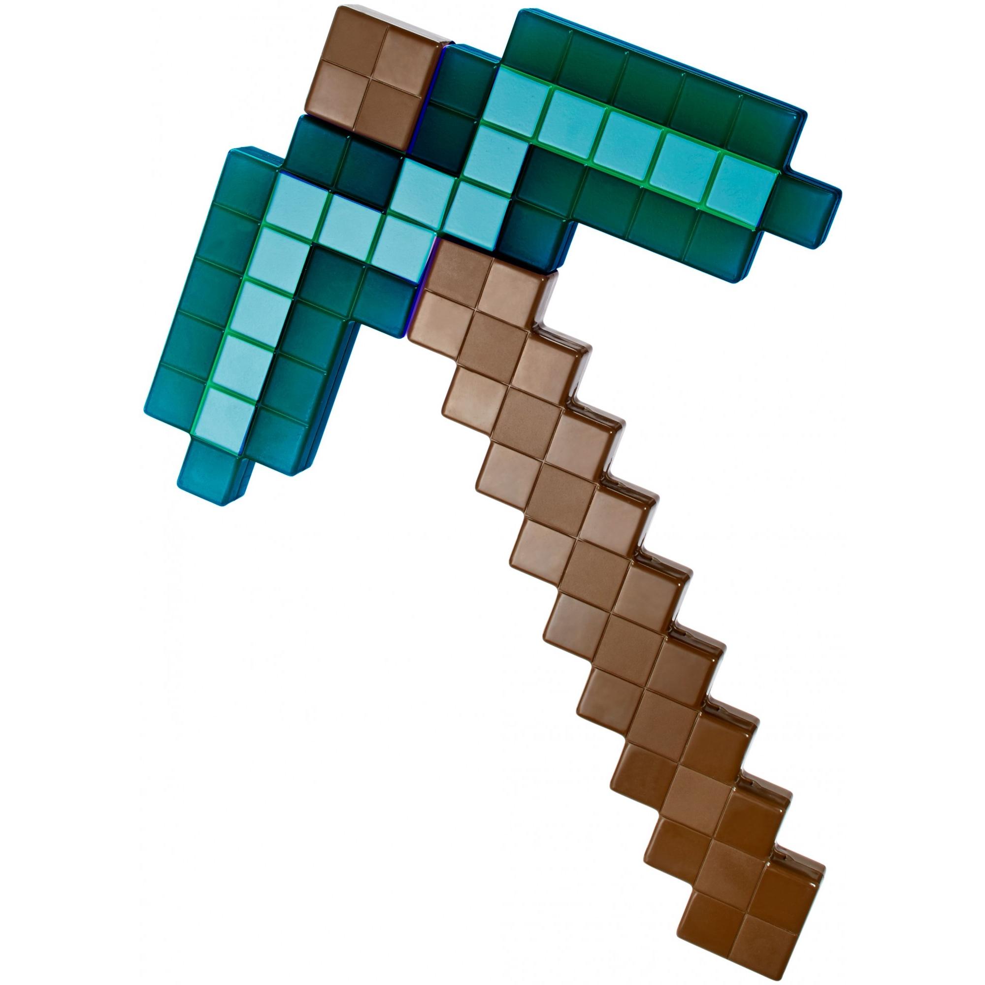 Minecraft Diamond Pickaxe, Life-Sized for Role-Play Fun - image 3 of 4
