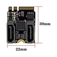 thumbnail image 5 of Super Fast M.2 to SATA3.0 Expansion Card PCIe 3.0 Expansion Card Accessories for PC, 5 of 5