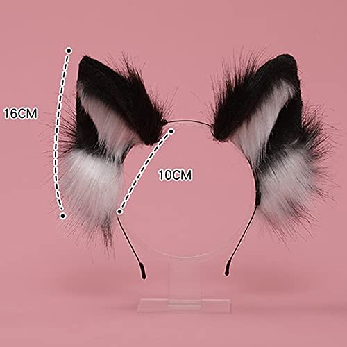VIGVAN Hecho A Mano Orejas De Zorro Lobo Animal Cosplay Lindo Cabeza Accesorios Para Hallo VIGVAN VIGVAN