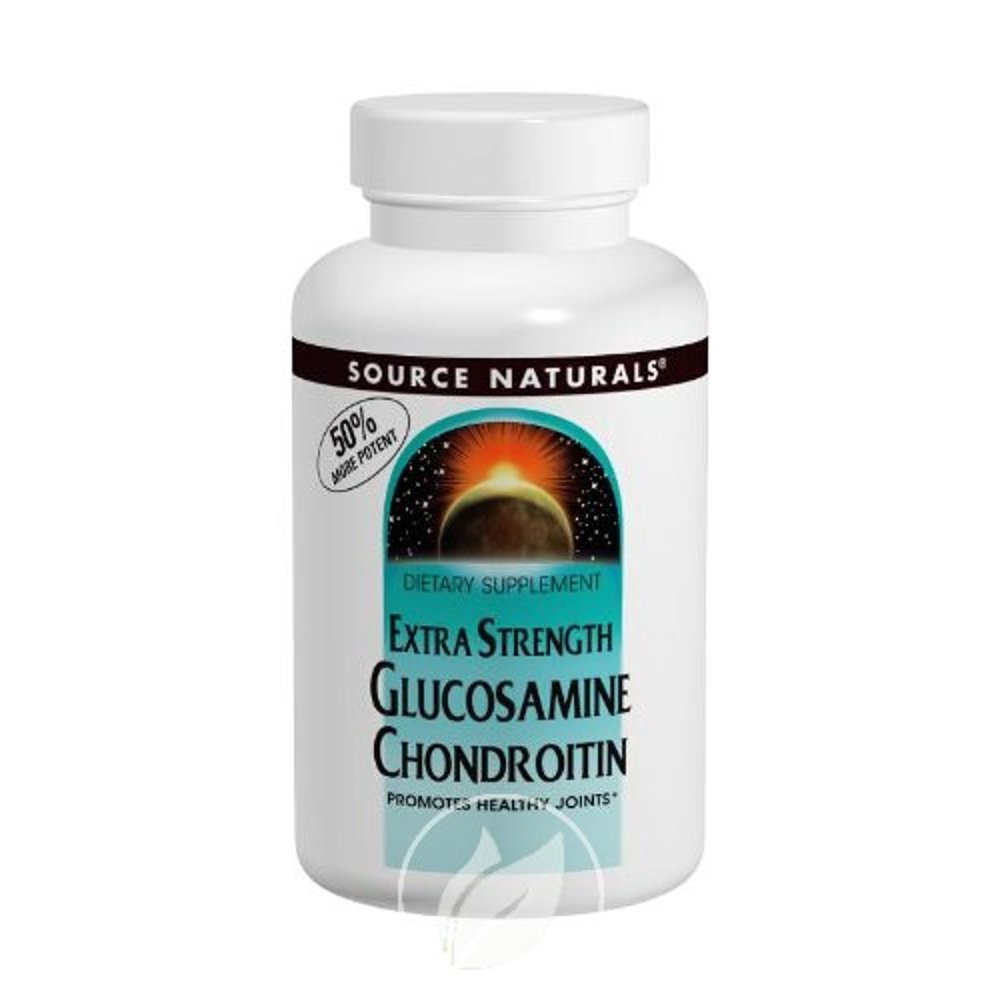 Glucosamine Chondroitin Extra Strength 240 Tabs by Source Naturals