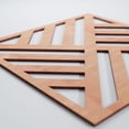 thumbnail image 5 of Ekena Millwork 15 3/8"W x 15 3/8"H x 1/4"T Medium Allen Decorative Fretwork Wood Wall Panels, Cherry, 5 of 18