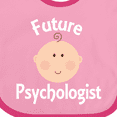 thumbnail image 4 of Inktastic Future Psychologist Occupation Boys or Girls Baby Bib, 4 of 4