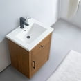 thumbnail image 4 of Vanity Art 24" Single Bathroom Vanity with Sink, Freestanding Bath Storage Cabinet with Ceramic Top, 4 of 8
