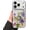 Purple, variant on for iPhone 17 Pro Floral Case with Pressed Real Flowers, Cute Glitter Clear Dried Pressed Flowers Design Women Girly Soft TPU Transparent Aesthetic Phone Case for iPhone 17 Pro, Pink