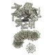 thumbnail image 2 of 70 Piezas De Plata De La Aleación Colgante Resultados De La Joyería Hechos Accesorios Para La Elaboración, 2 of 9