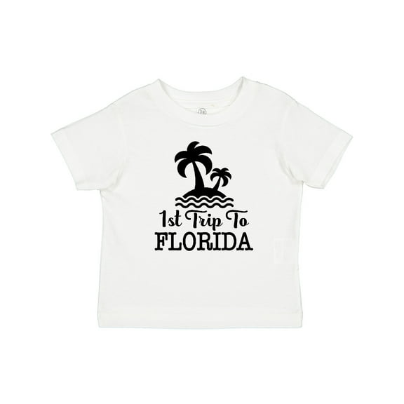 Inktastic First Trip to Florida Vacation Boys or Girls Baby T-Shirt
