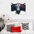 thumbnail image 5 of Orinice Ink Splat Highland Cow Unframed Art Print Poster Wall Decor   20x16in, 5 of 6