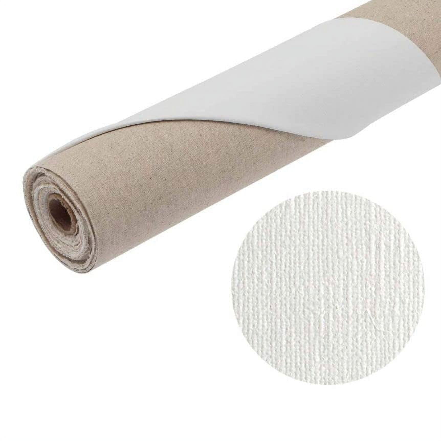 Centurion Artist Linen Canvas Roll for Painting, 11 Ounce Weight,  Universally Primed, 