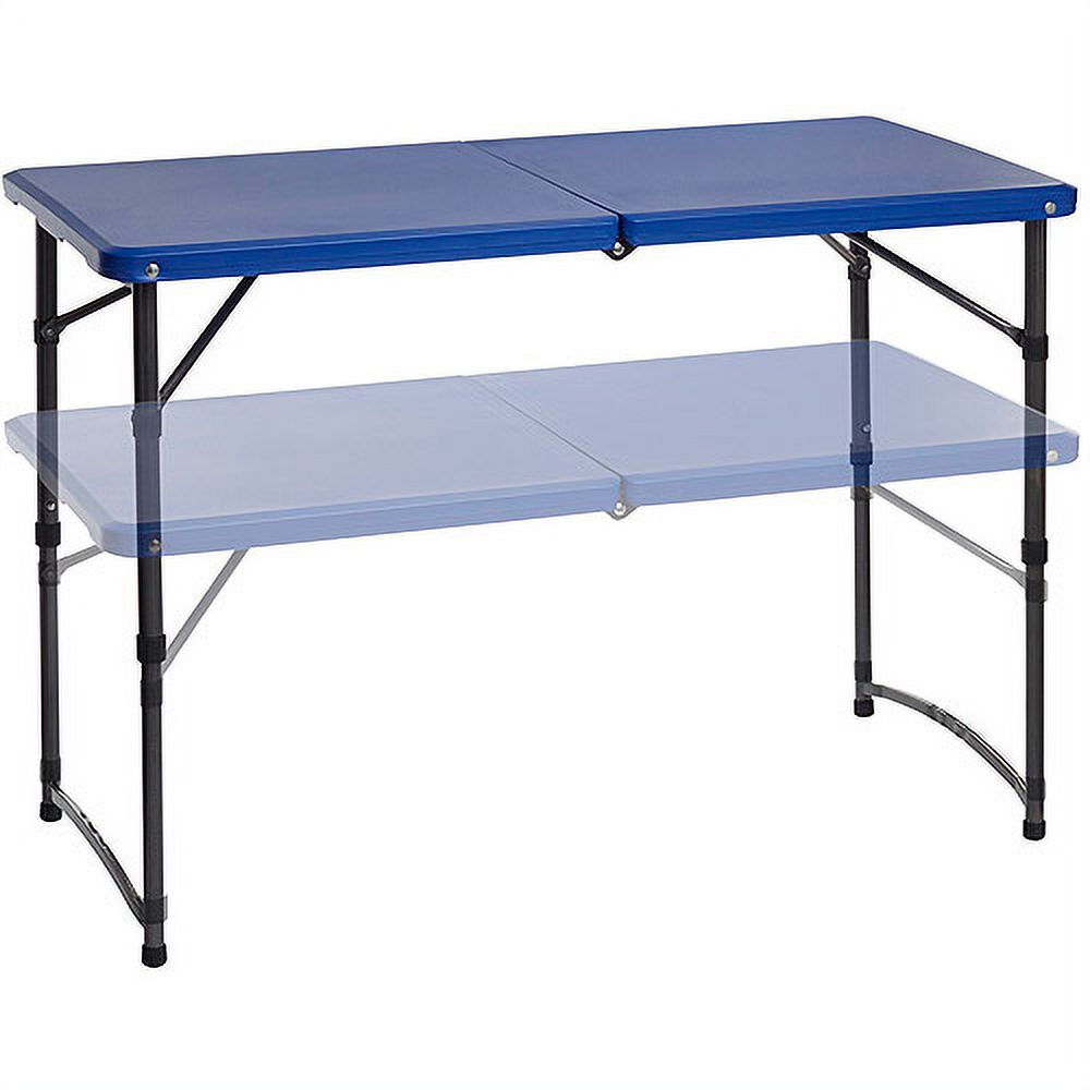 Mainstays Adjustable Folding Tailgating Table, Set of 2, Multiple Colors - image 3 of 3