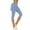 Light Blue, variant on High-Waisted Skirted Legging Yoga Workout Capri Pants Leggings Tennis Skirts for Women