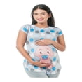thumbnail image 1 of Playera Maternidad Estampada Bebé Niño Cómoda Ropa Embarazo Playera Mujer Casual Color Azul, 1 of 4