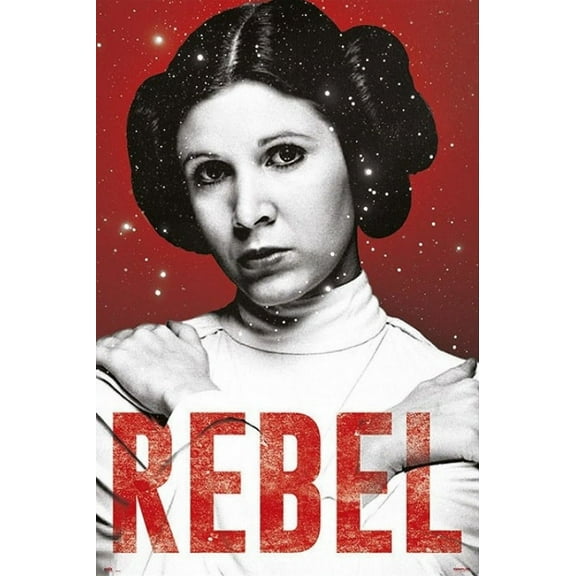 Star Wars Leia Rebel Poster (24 x 36)