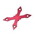 thumbnail image 3 of Uxcell Skateboard Gasket Deck Protector Prevent Sink Protective Anti Sinking Hardware Red x Shape, 3 of 5