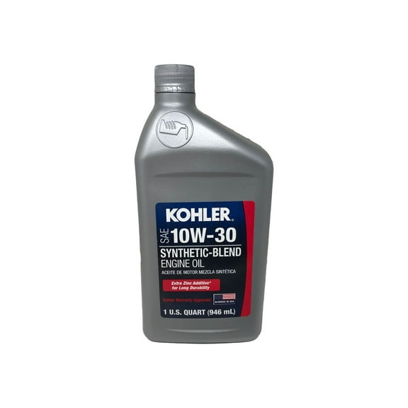 Kohler Genuine OEM 10W-30 Engine Oil Synthetic Blend 25 357 65-S