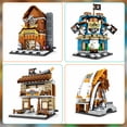 thumbnail image 6 of 632Pcs One Piece Street View Building Blocks Toy Set STEM Construction Toys 4 in 1 Wine House DIY Educational Toys Kids Birthday Gift Party Favors Christmas Gifts For Boys Girls Fans, 6 of 7