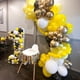 thumbnail image 1 of Kit de guirnalda de globos blancos y amarillos, globos de látex metálicos de color amarillo mostaza, amarillo, negro y dorado para Baby Shower, cumpleaños, girasol, abeja, decoración de fiesta, 1 of 5